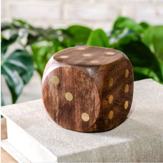 Mango Wood Dice