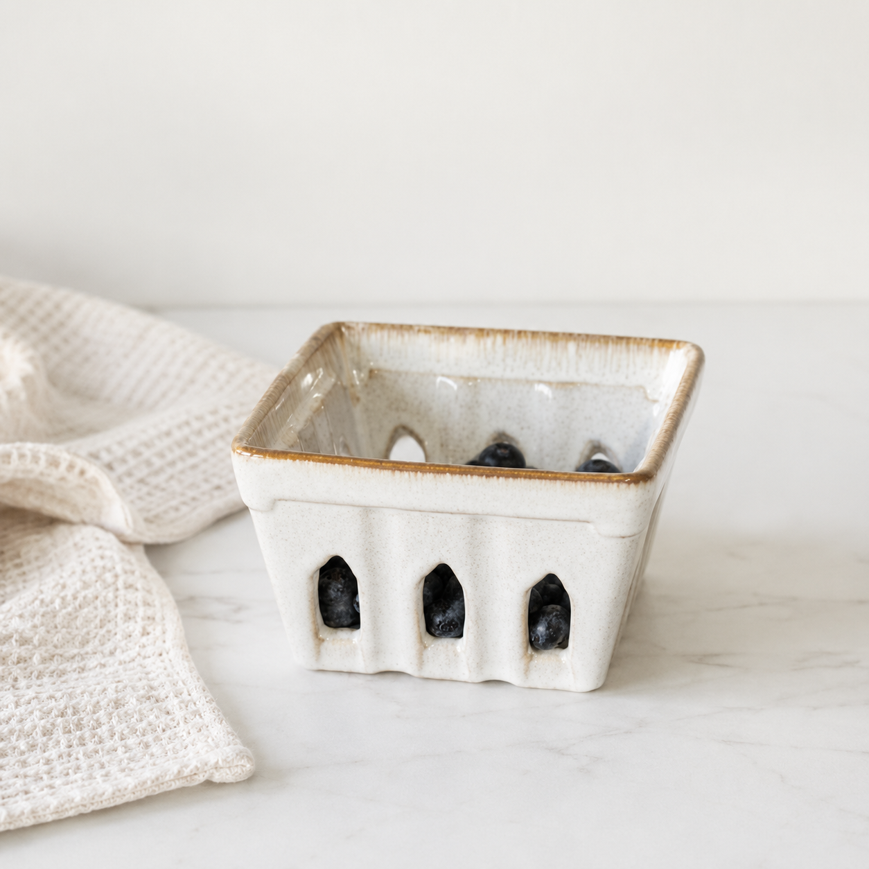 Ceramic Berry Basket