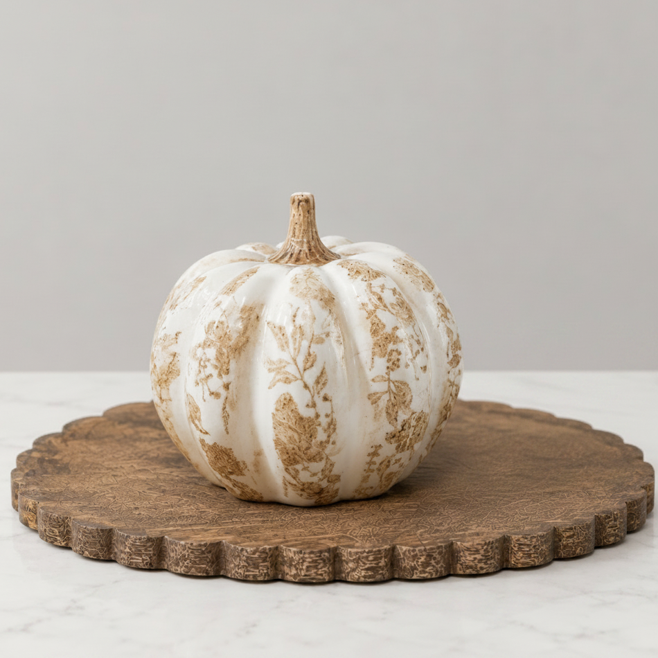 Ceramic Heirloom Pumpkin