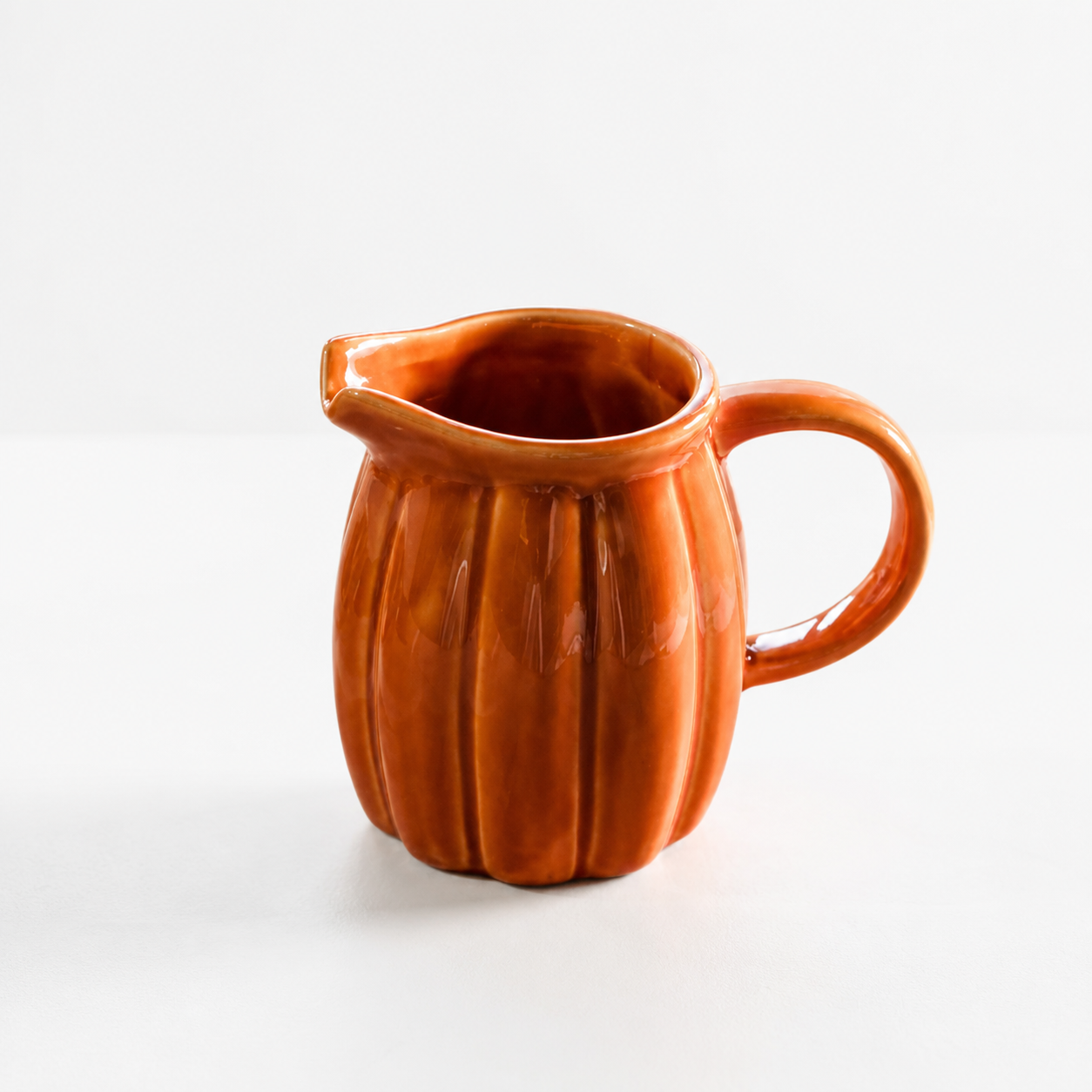 Orange Pumpkin Pitcher