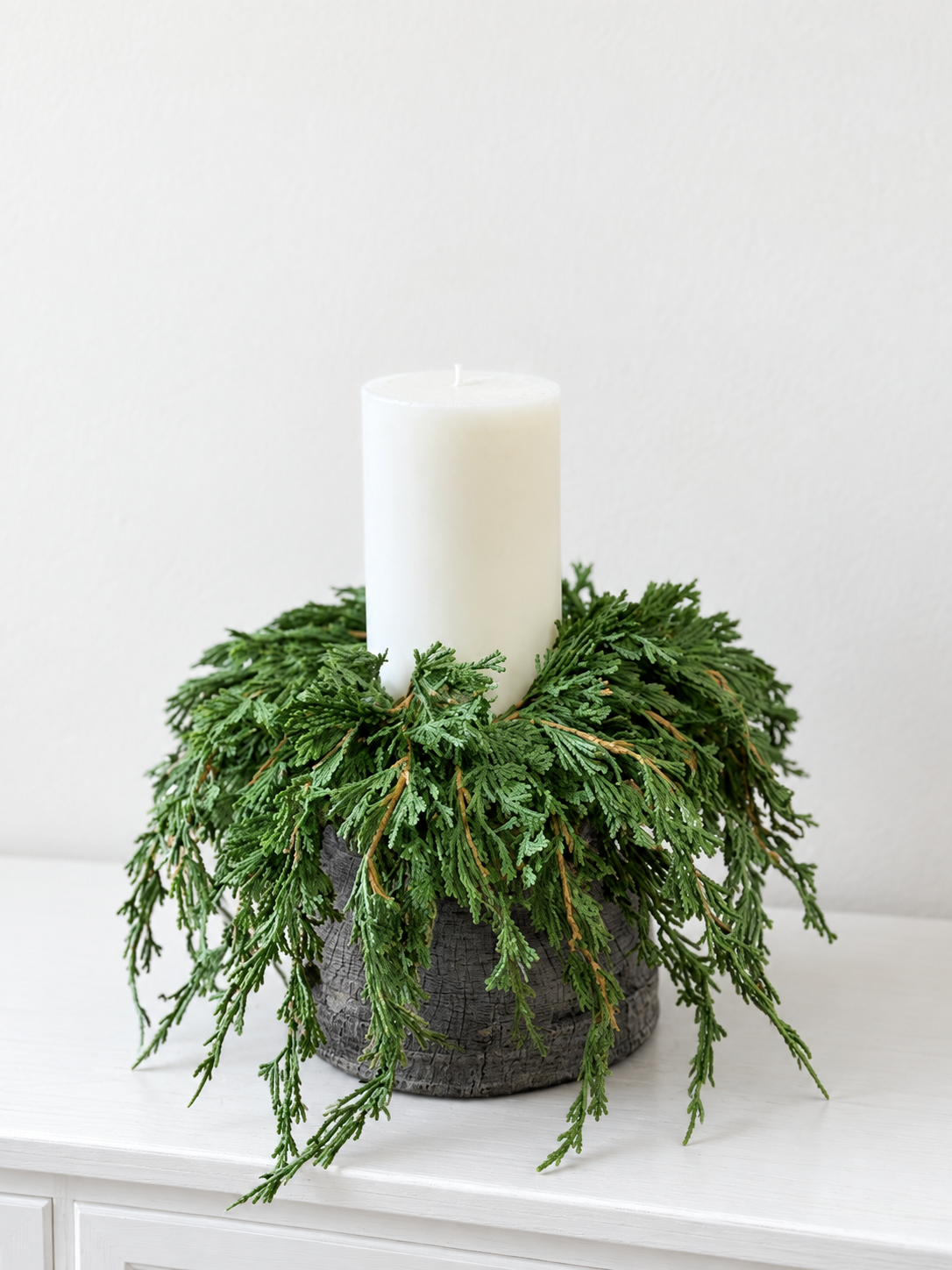 Alpine Falls Candle Ring