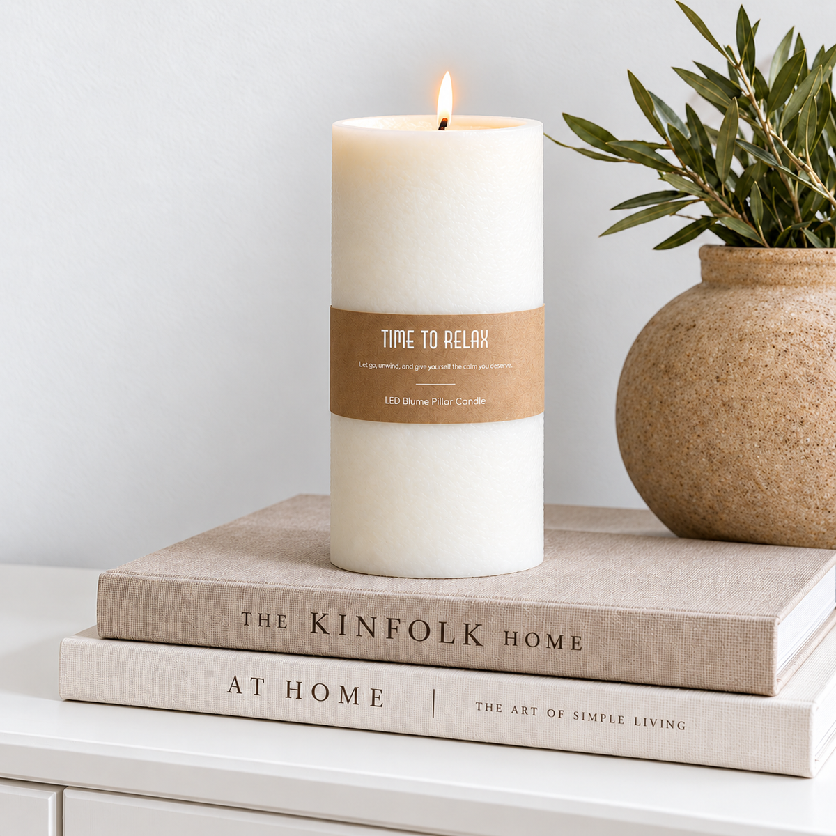 LED Pillar Candle
