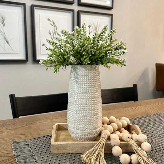 Brindle Stoneware Vase