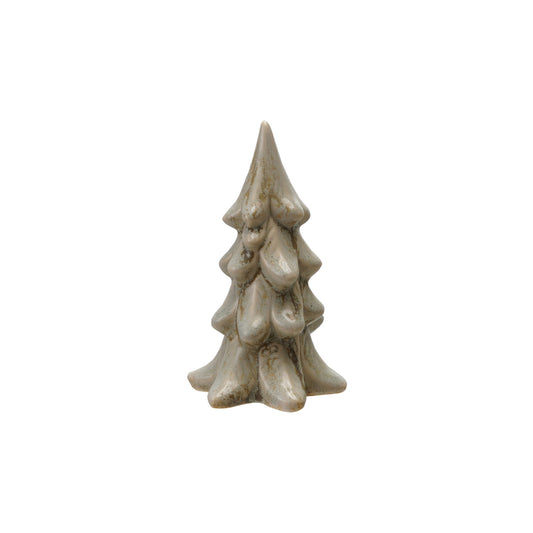 Green Stoneware Tree