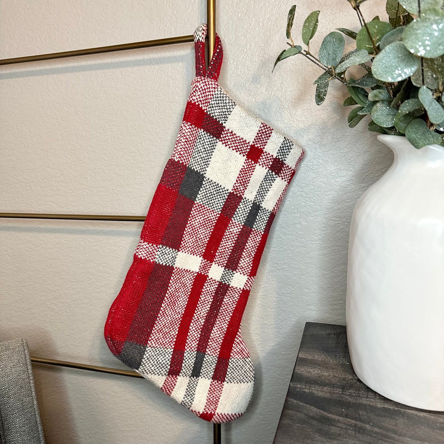 Plaid Stocking