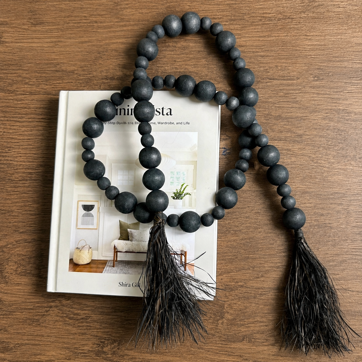 Paulownia Bead Garland