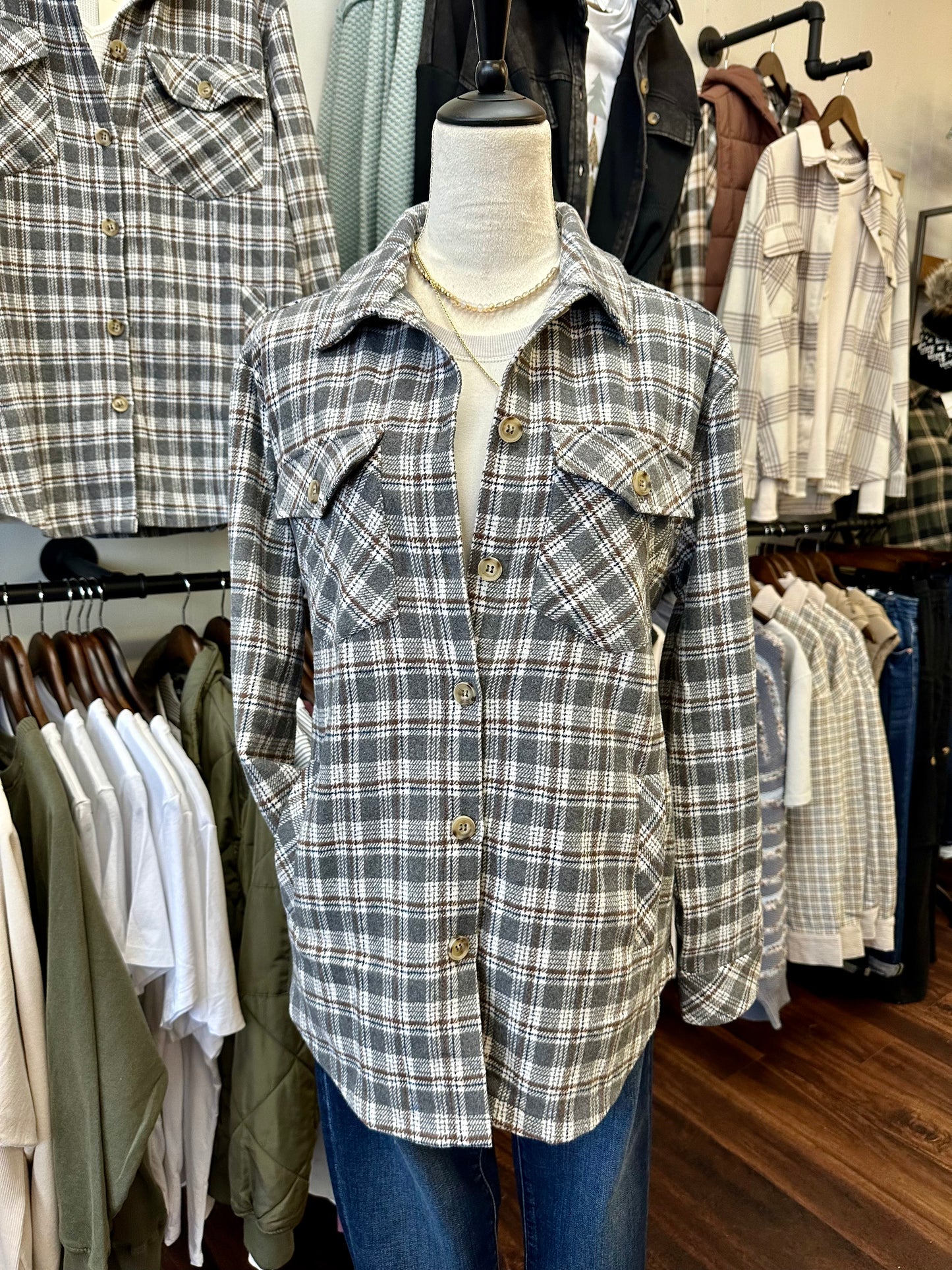 Joss Flannel Shacket