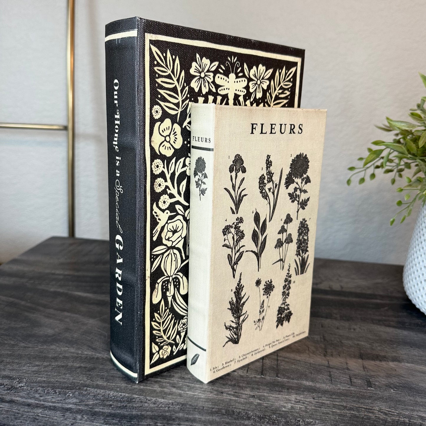 S/2 Charcoal Storage Books