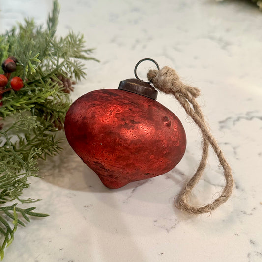 Vintage Red Ornament