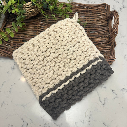 Stripe Pot Holder