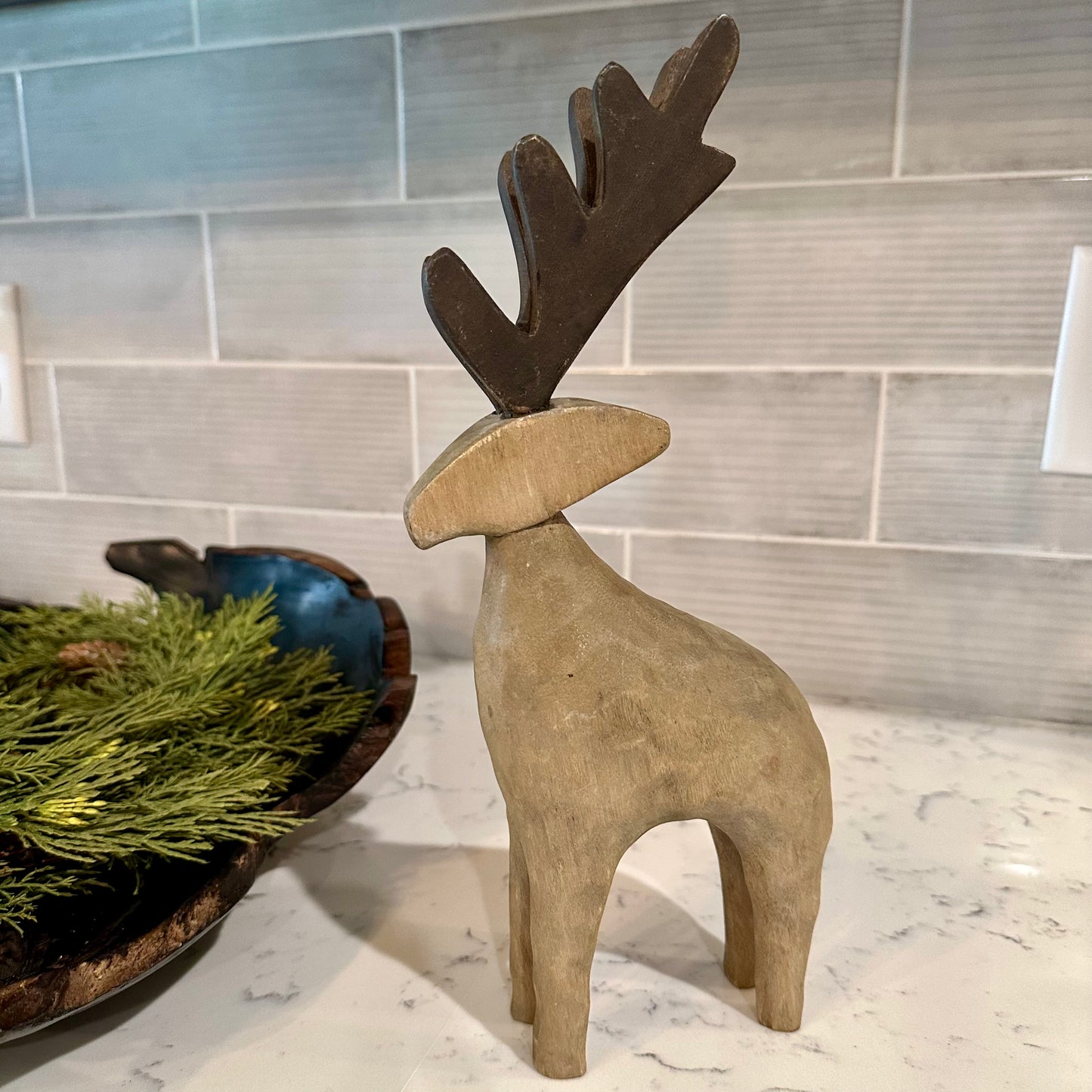 Wood Reindeer