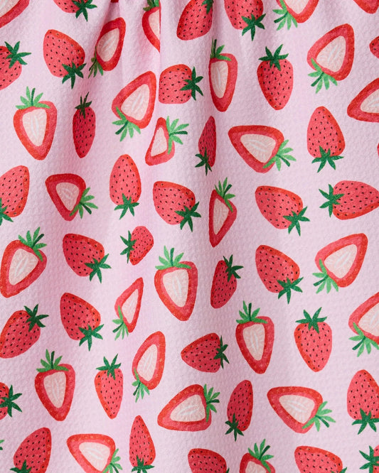 Sweet Strawberry Tea Towel