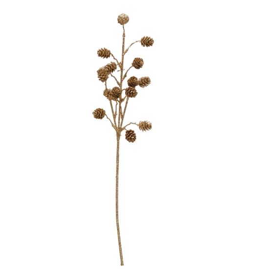 Glitter Pinecones Stem