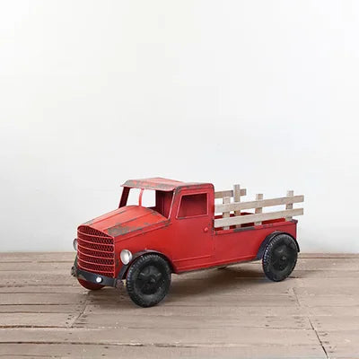 Red Holiday Truck