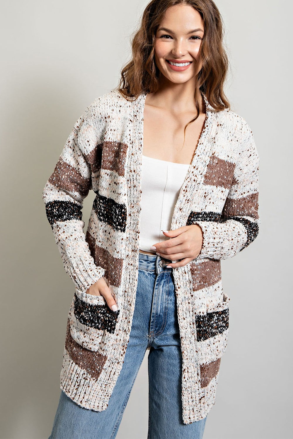 Sunday Stripe Cardigan