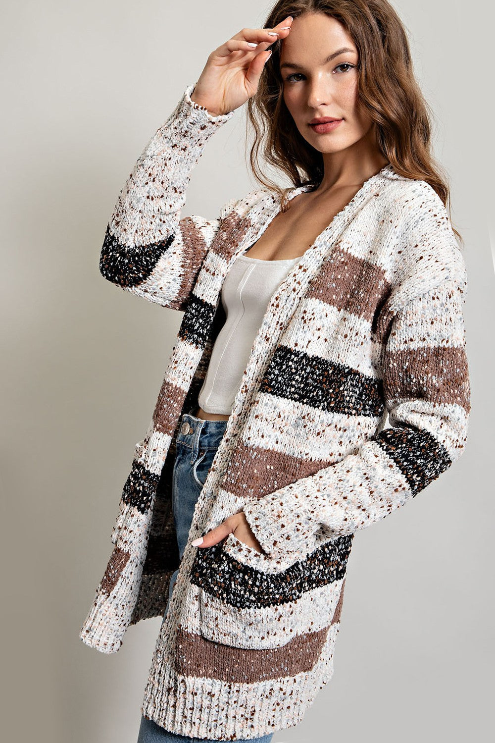 Sunday Stripe Cardigan