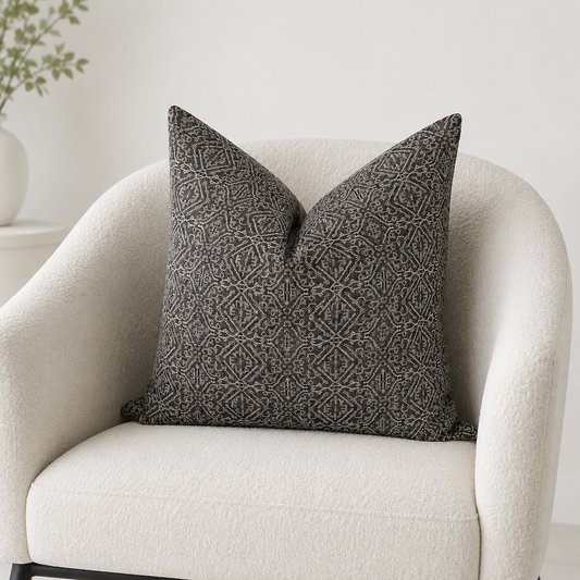 Magnolia Pattern Accent Pillow
