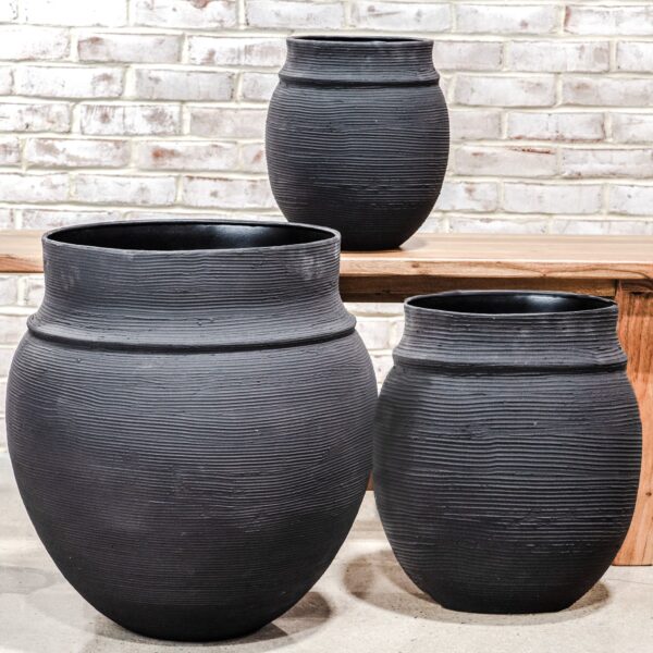 Black Iron Planter