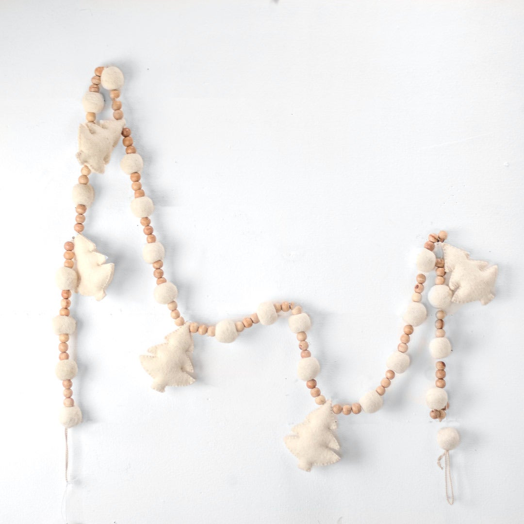 Felt Tree Garland 2