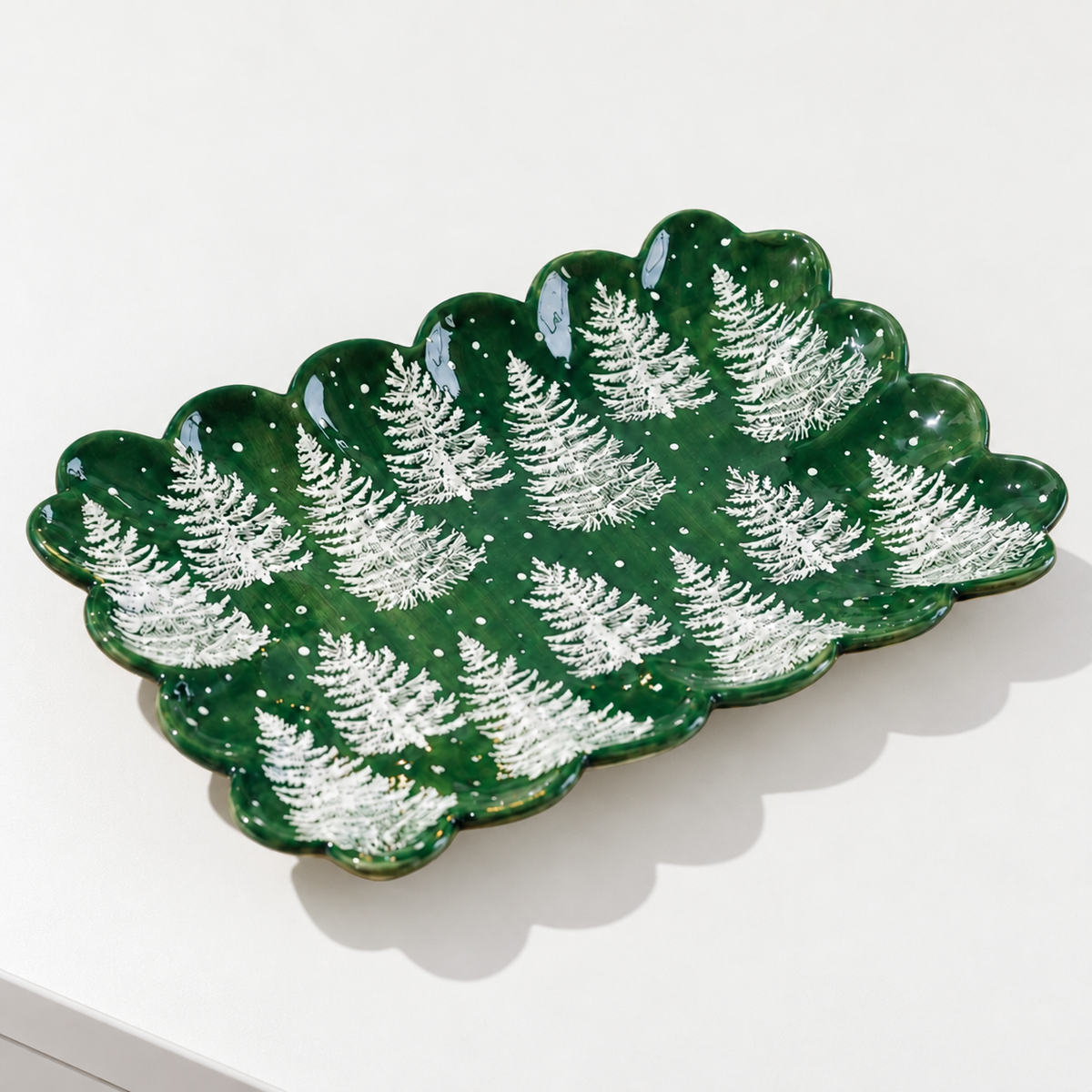Tree Print Platter