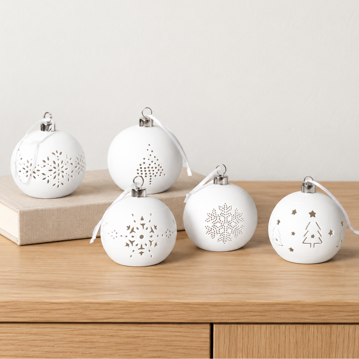 LED Ceramic Ornament