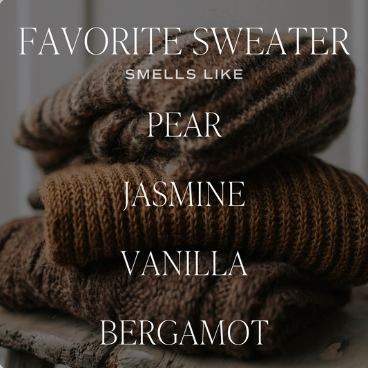 Favorite Sweater Candle 9oz
