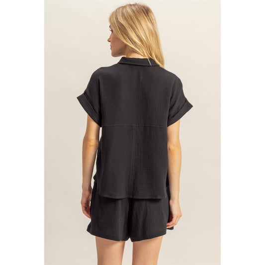 Jolie Button Down Top