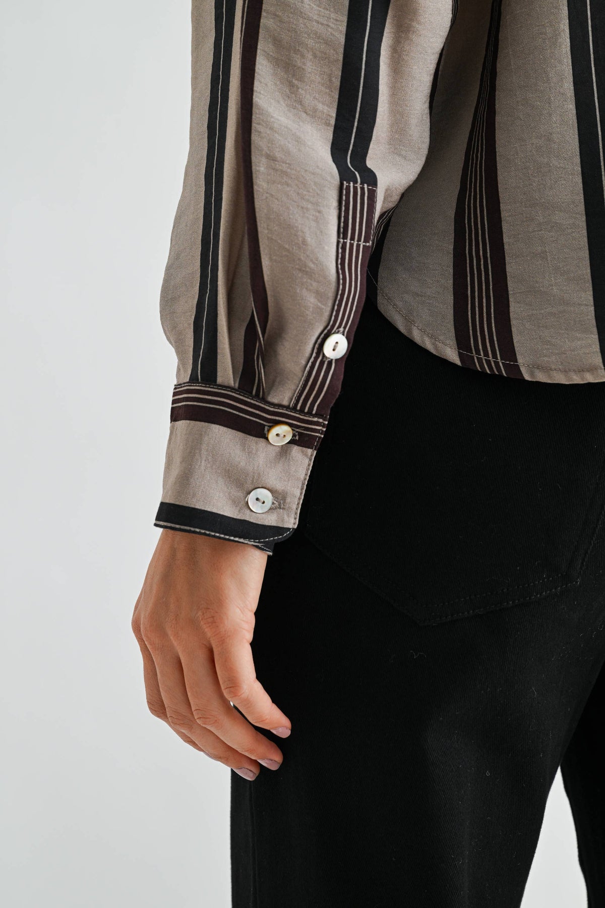 Ember Stripe Button Down