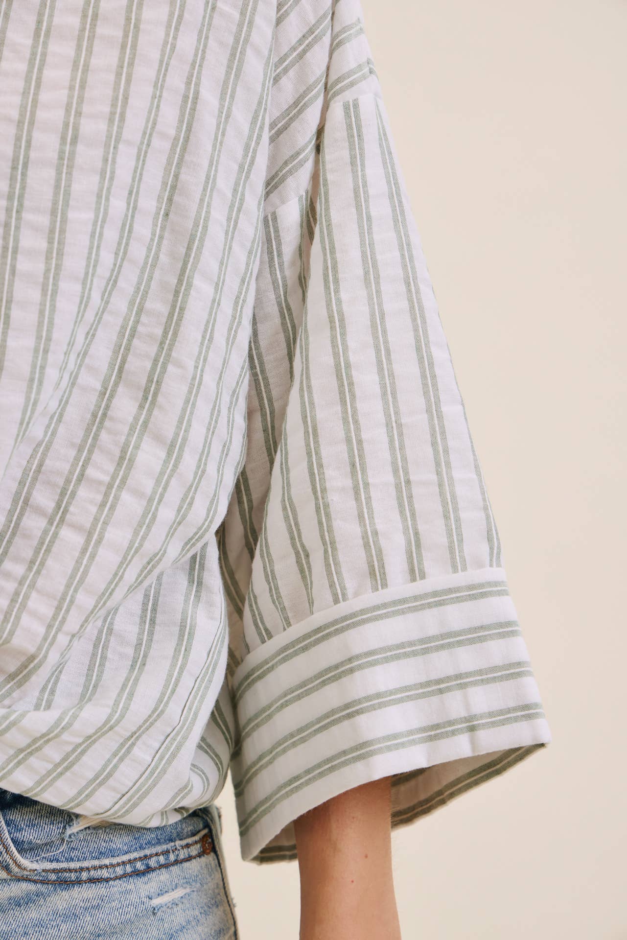Hollie Stripe Button Down