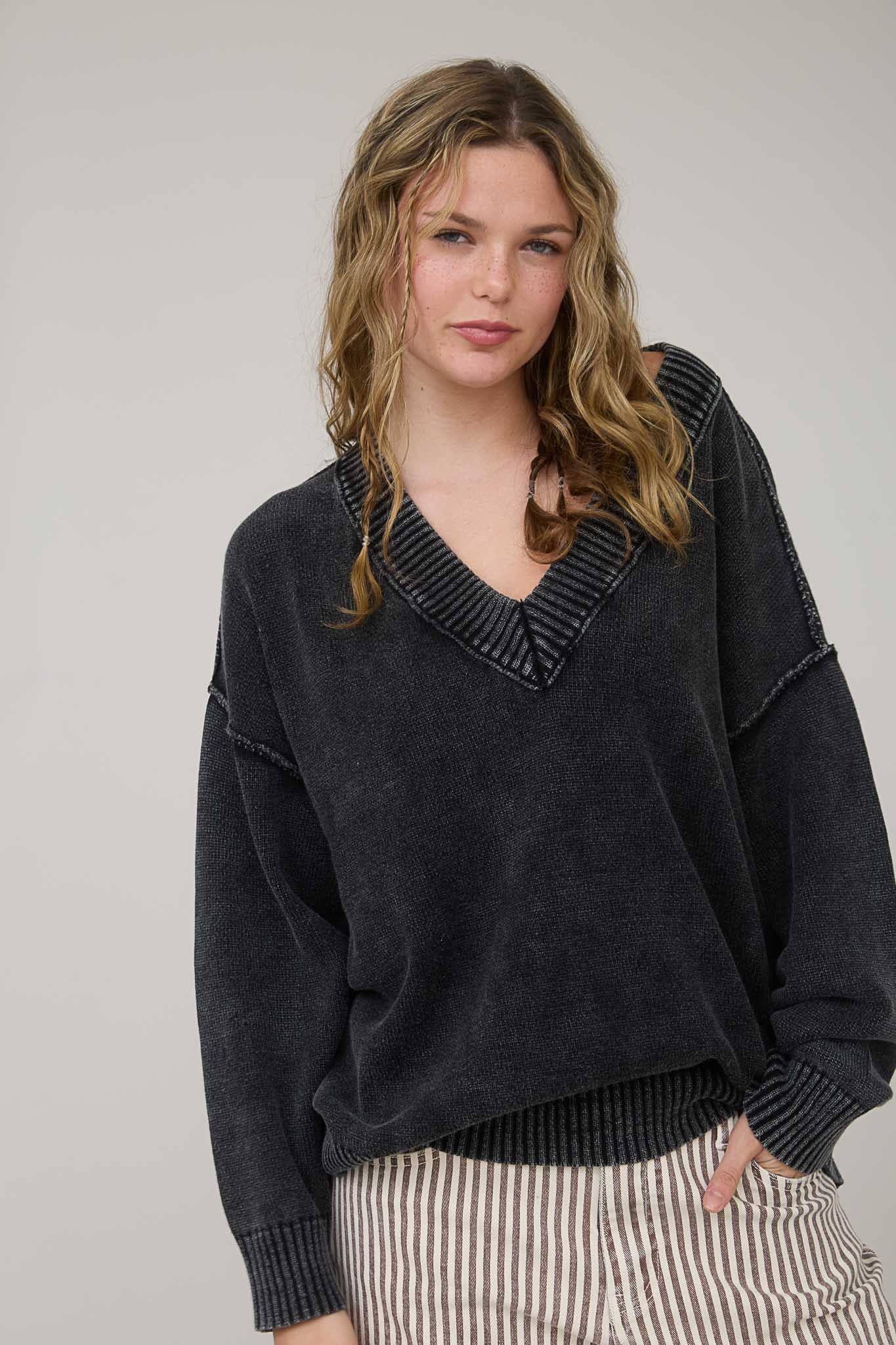 Nina V-Neck Sweater