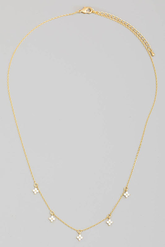 Clover Charms Necklace