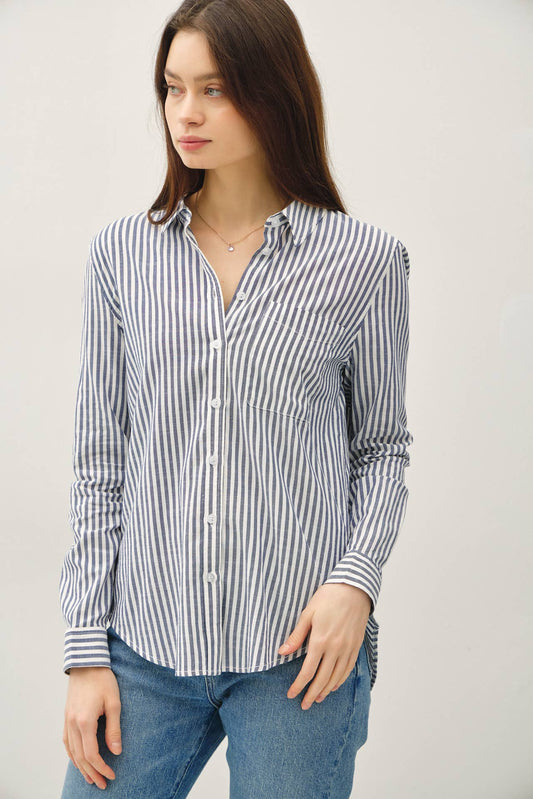 Meg Stripe Shirt