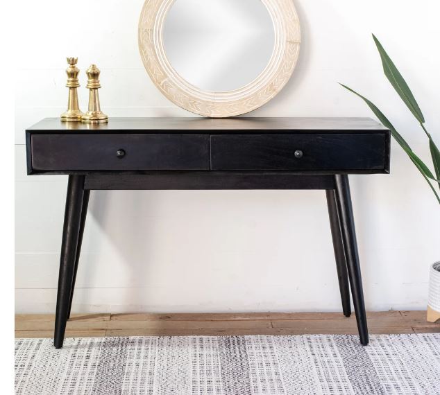 Black Console Table