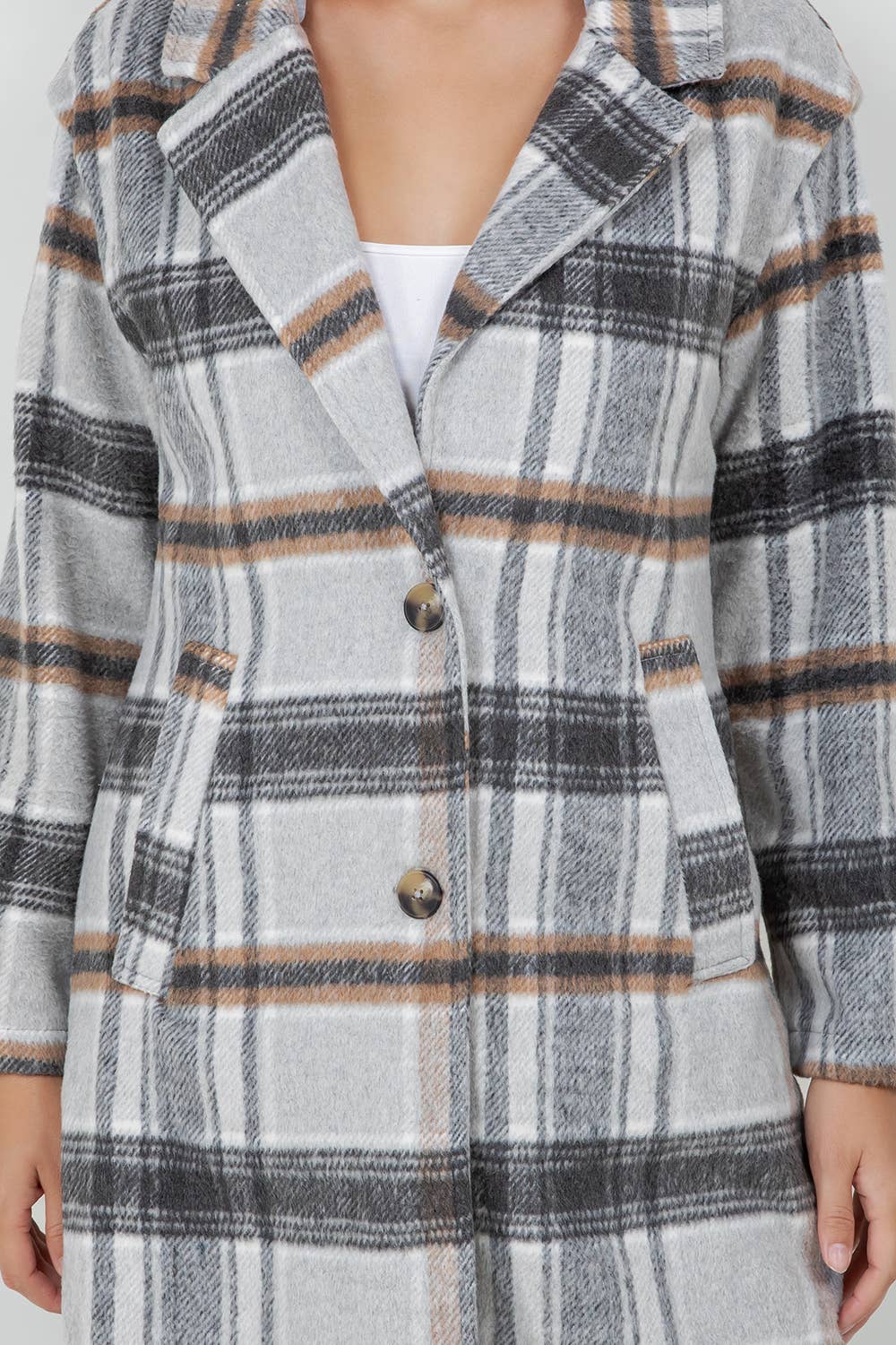 Salome Plaid Jacket