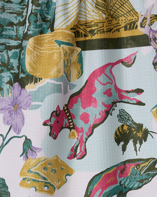 Geometry | Wisconsin Tea Towel