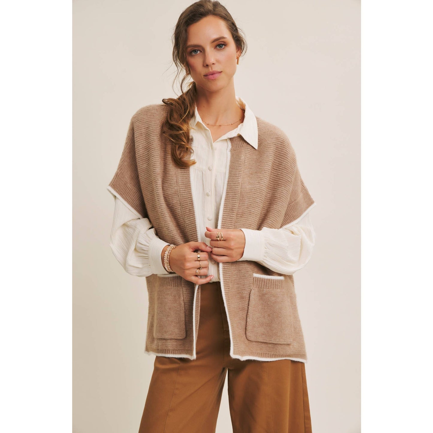 Brenna Sweater Poncho