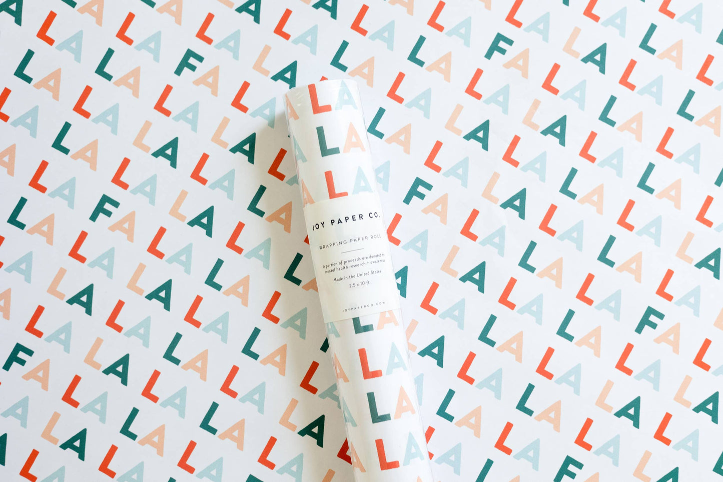 Fa La La Wrapping Paper 3
