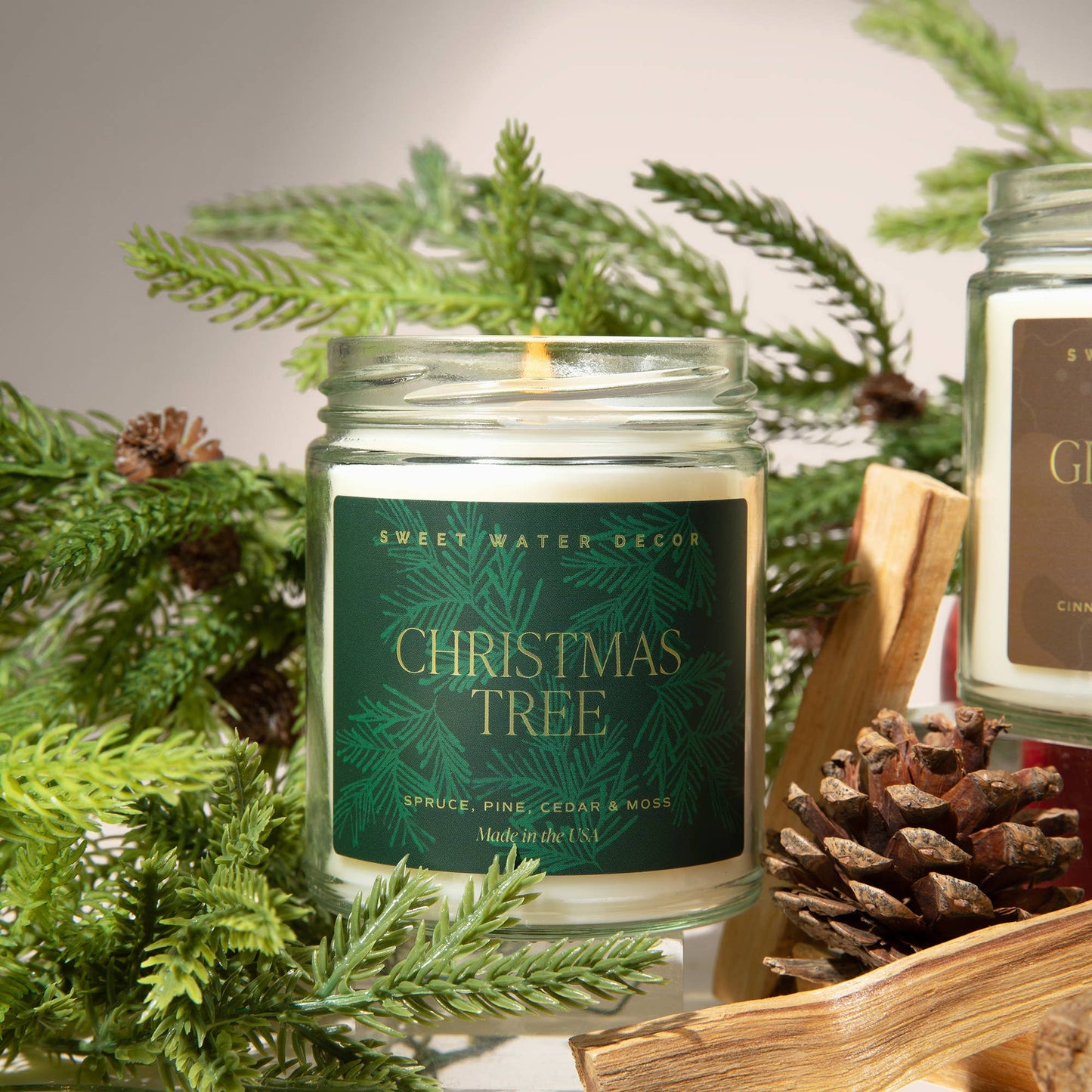 Christmas Tree Soy Candle