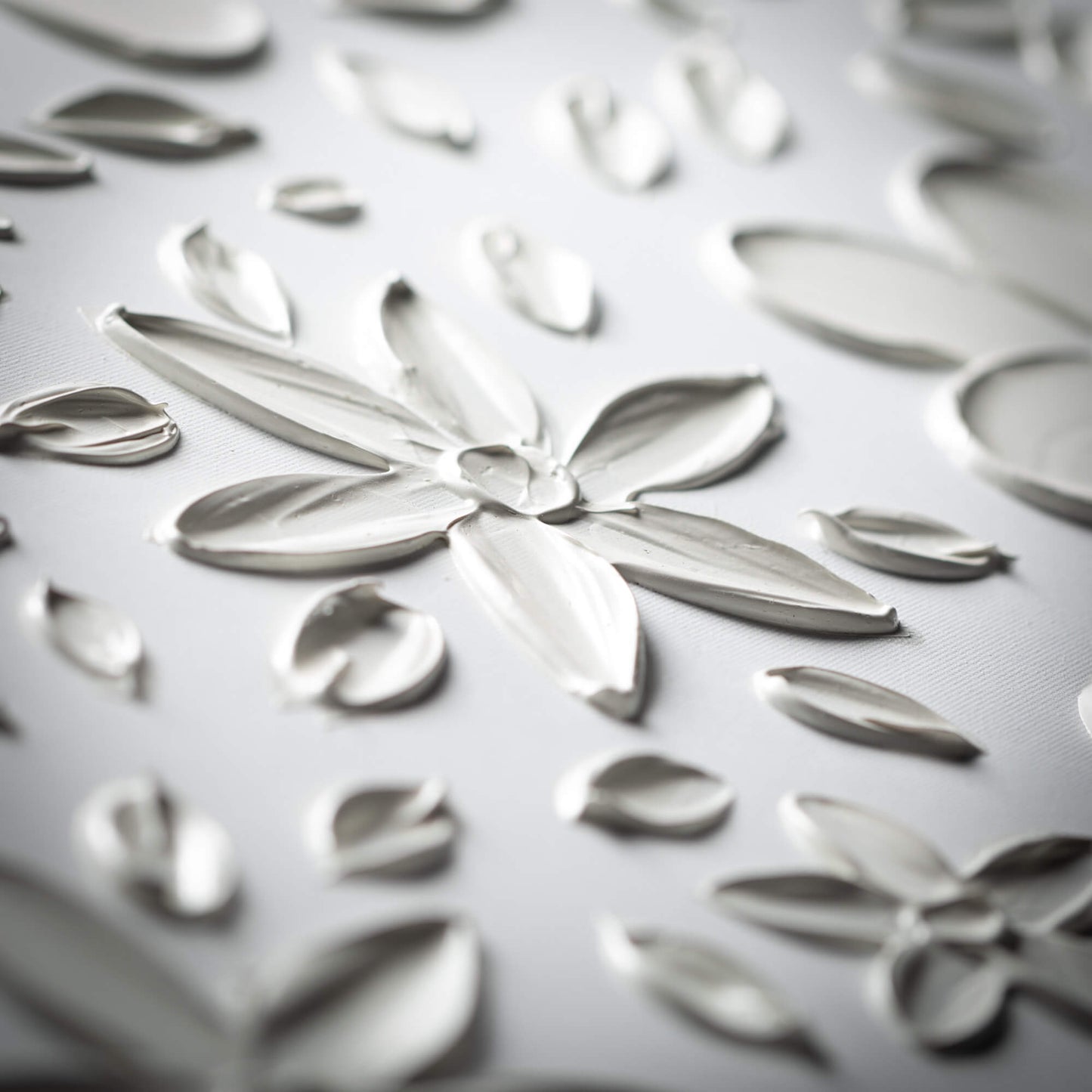 Modern Framed Floral Wall Decor