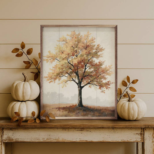 Autumn Oak Print
