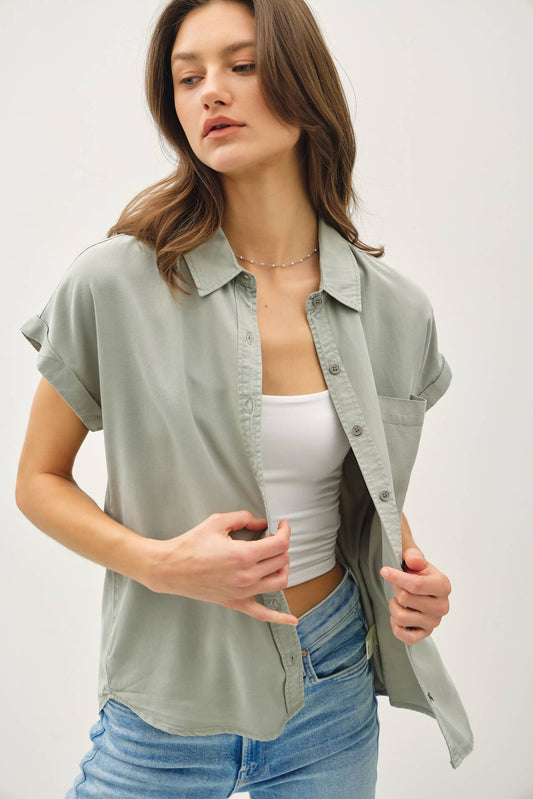 Torey Button Top