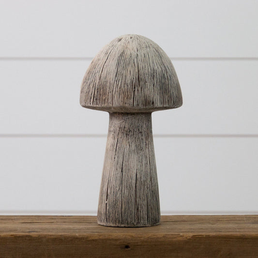 Tall Cement Mushroom