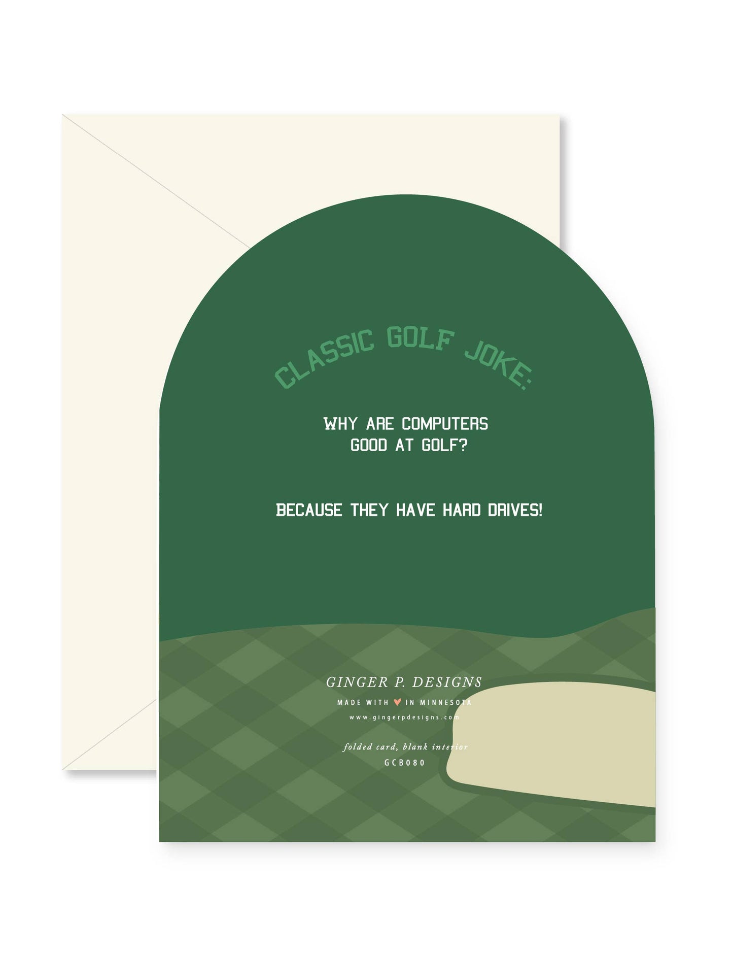Time to Par-Tee Golf Birthday Card