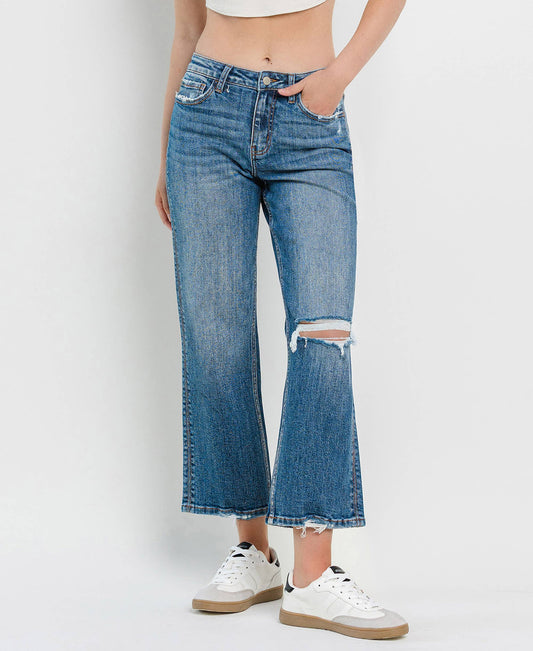 Shayna Wide Crop Jeans
