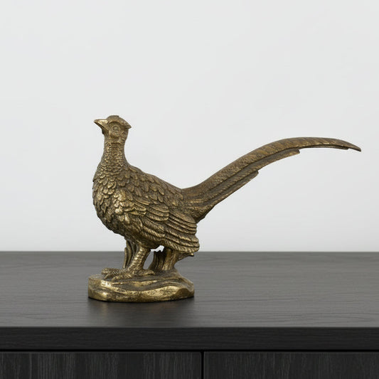 Bronze Pheasant Statue