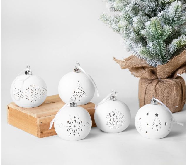 LED Ceramic Ornament