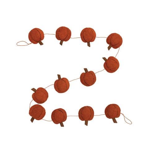 Felt Pumpkin Garland 1