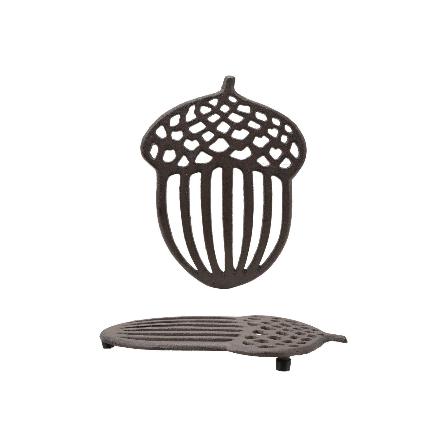 Cast Iron Acorn Trivet