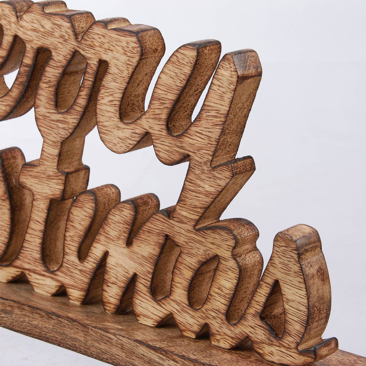 Merry Christmas Wood Sign