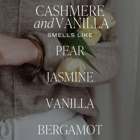 Cashmere + Vanilla Reed Diffuser